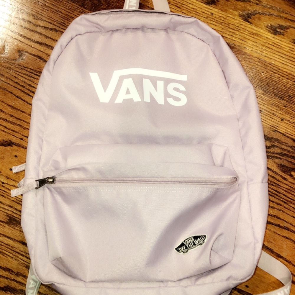 Lilac Vans backpack